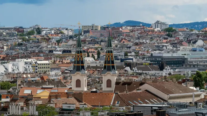 Historic skyline of Vienna with church spires, Austria: lawyers and advisers in Austria