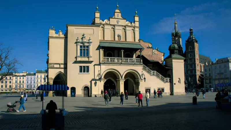 Cloth Hall and St Mary's Basilica on the Main Market Square, Kraków, Poland: lawyers and advisers in Poland