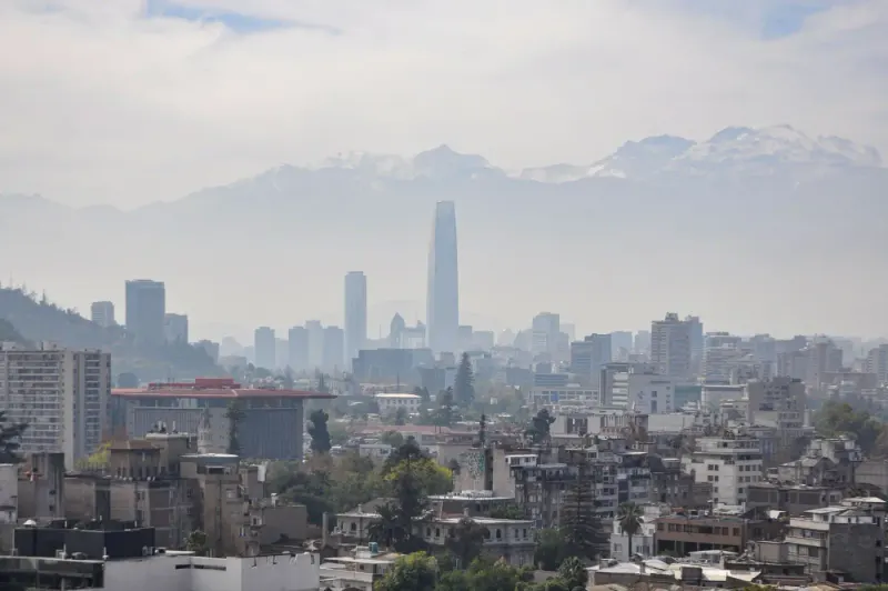 Santiago skyline with the snow-capped Andes behind, Chile: lawyers and advisers in Chile