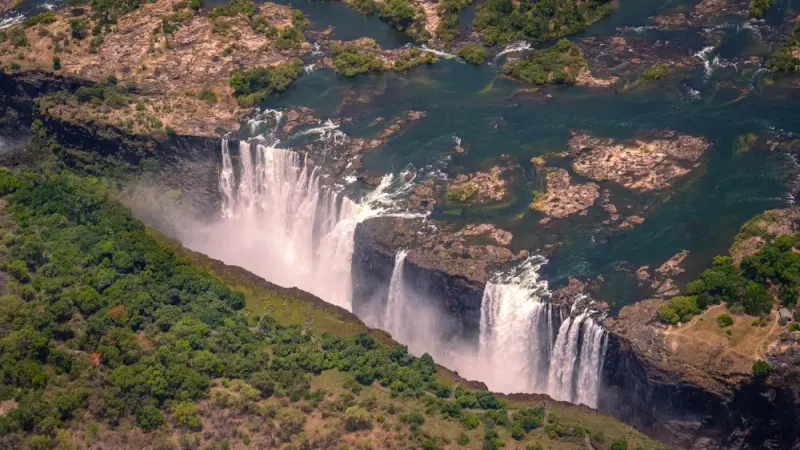 Aerial view of Victoria Falls and its gorge, Zimbabwe: lawyers and advisers in Zimbabwe