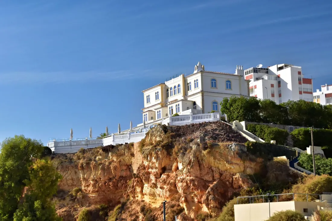 Villa on a clifftop in the Algarve, Portugal, an example of property abroad that may need wills in more than one country
