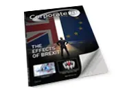 Corporate INTL magazine cover, October 2016 issue: The Effects of Brexit