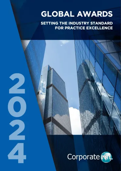 Cover of the 2024 Global Awards Publication