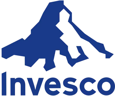 Invesco company logo, marking the appointment of a new trustee for its closed-end funds